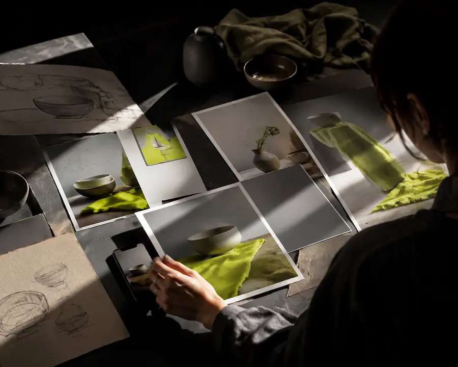 AI-generated editorial scene with dramatic lighting
